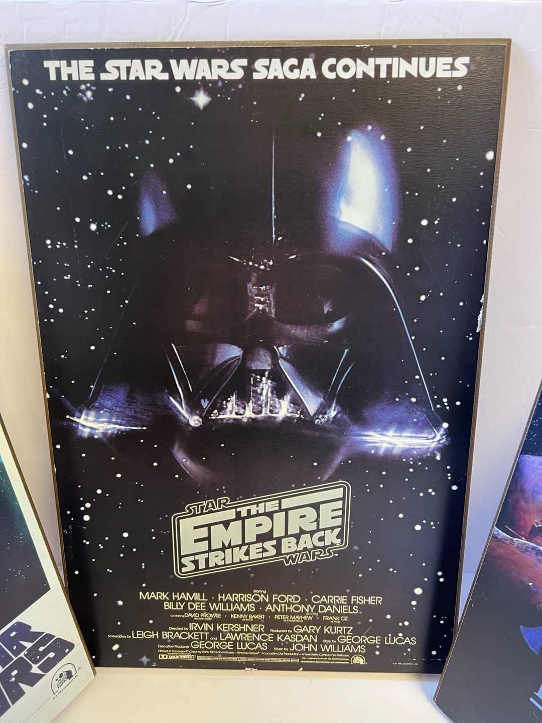 Star Wars Original Trilogy Wall Art Set – 3 Movie Plaques 13x19 3