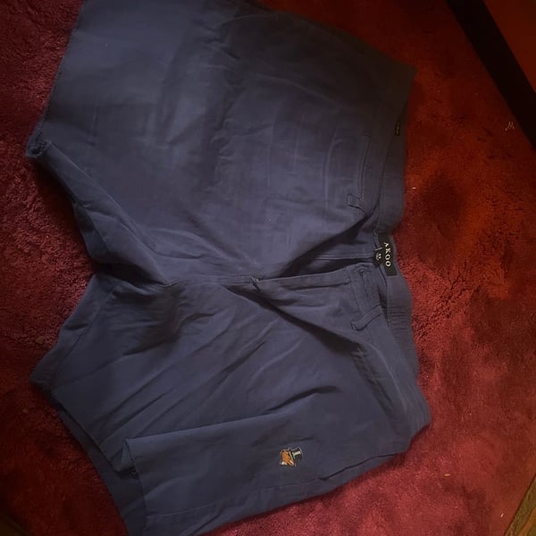 Akoo Mfg. Co. Navy Blue Chino Shorts Size 44