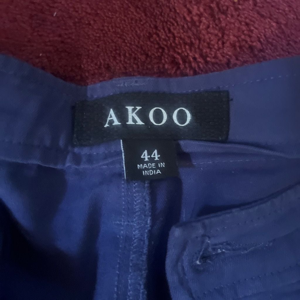 Akoo Mfg. Co. Navy Blue Chino Shorts Size 44 3
