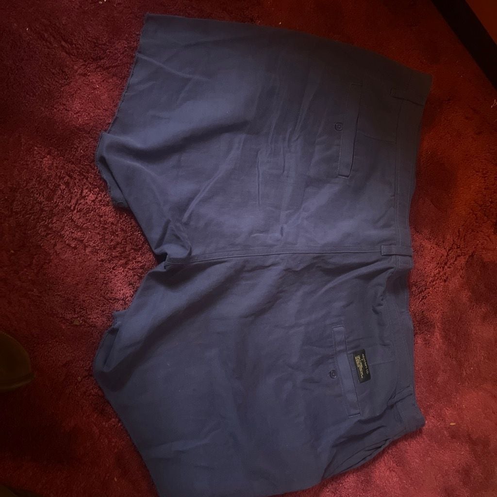 Akoo Mfg. Co. Navy Blue Chino Shorts Size 44 4