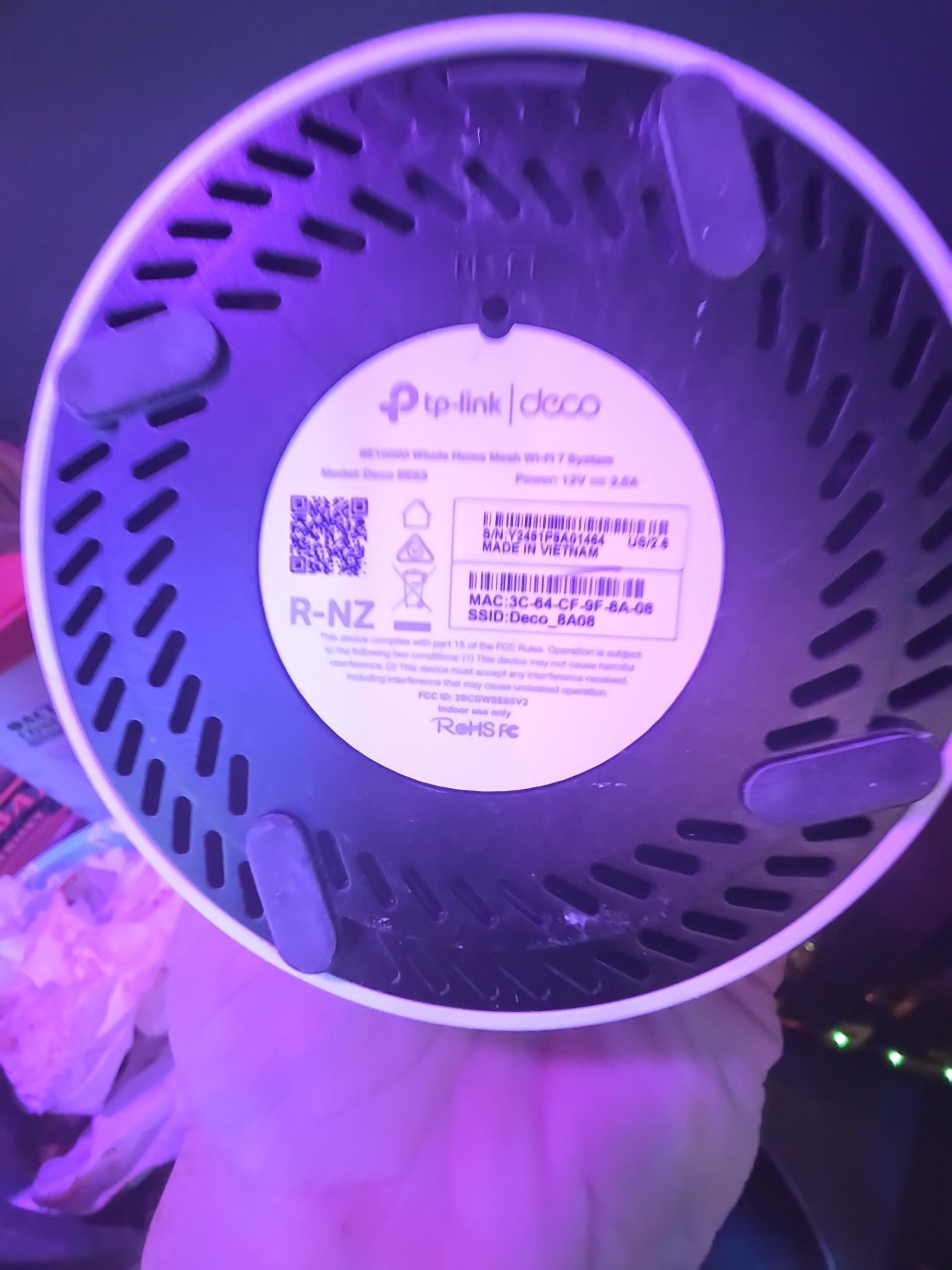 TP-Link Deco BE11000 Whole Home Mesh Wi-Fi 7 System (Model Deco BE65) 2