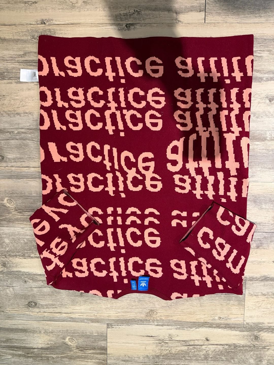 Adidas Originals 'Can't Practice Attitude' Oversized Graphic Knit Sweater 9