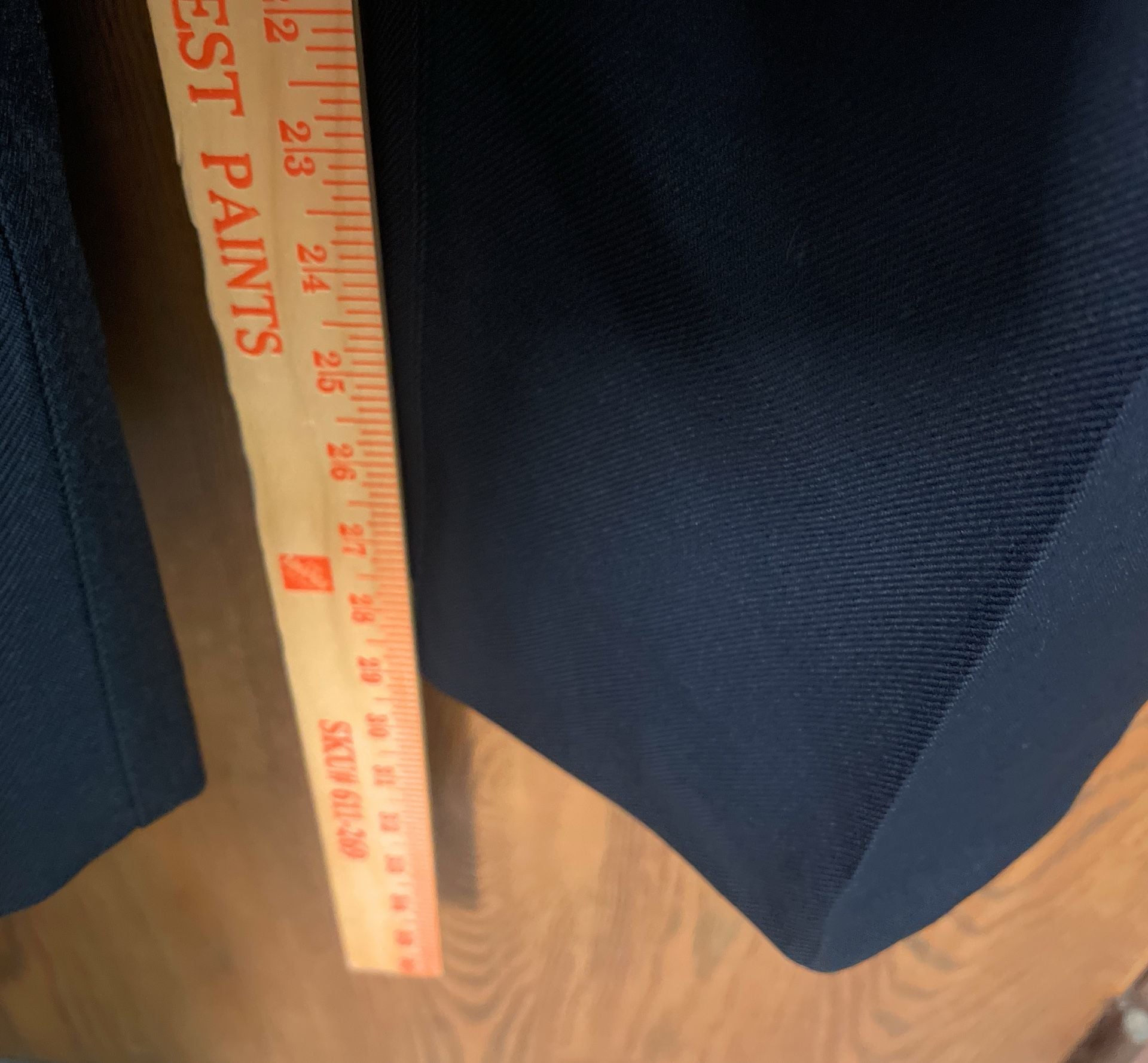 Vintage Levi's Saddleman Bootcut Polyester Dress Jeans 8
