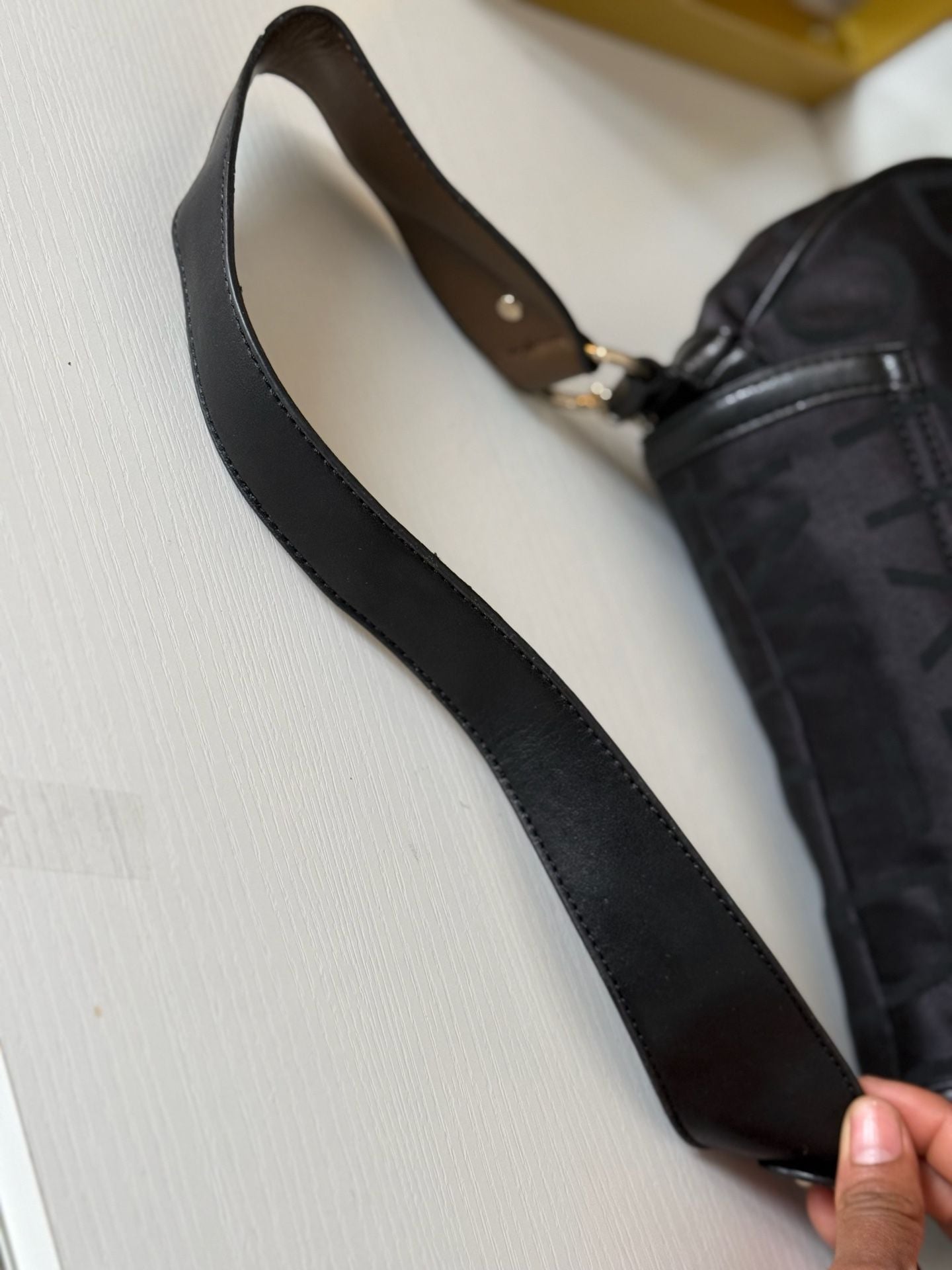 City Tokyo Black Monogram Shoulder Bag 7