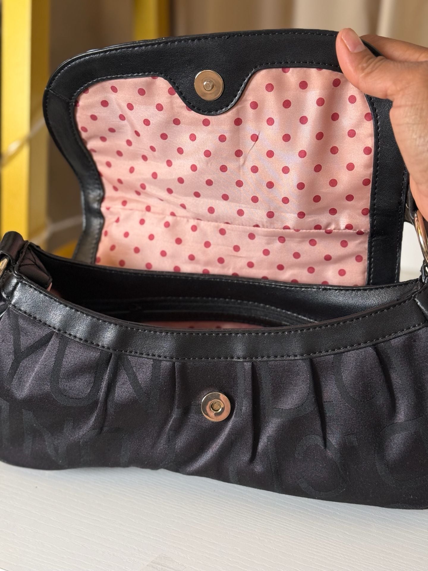 City Tokyo Black Monogram Shoulder Bag 9