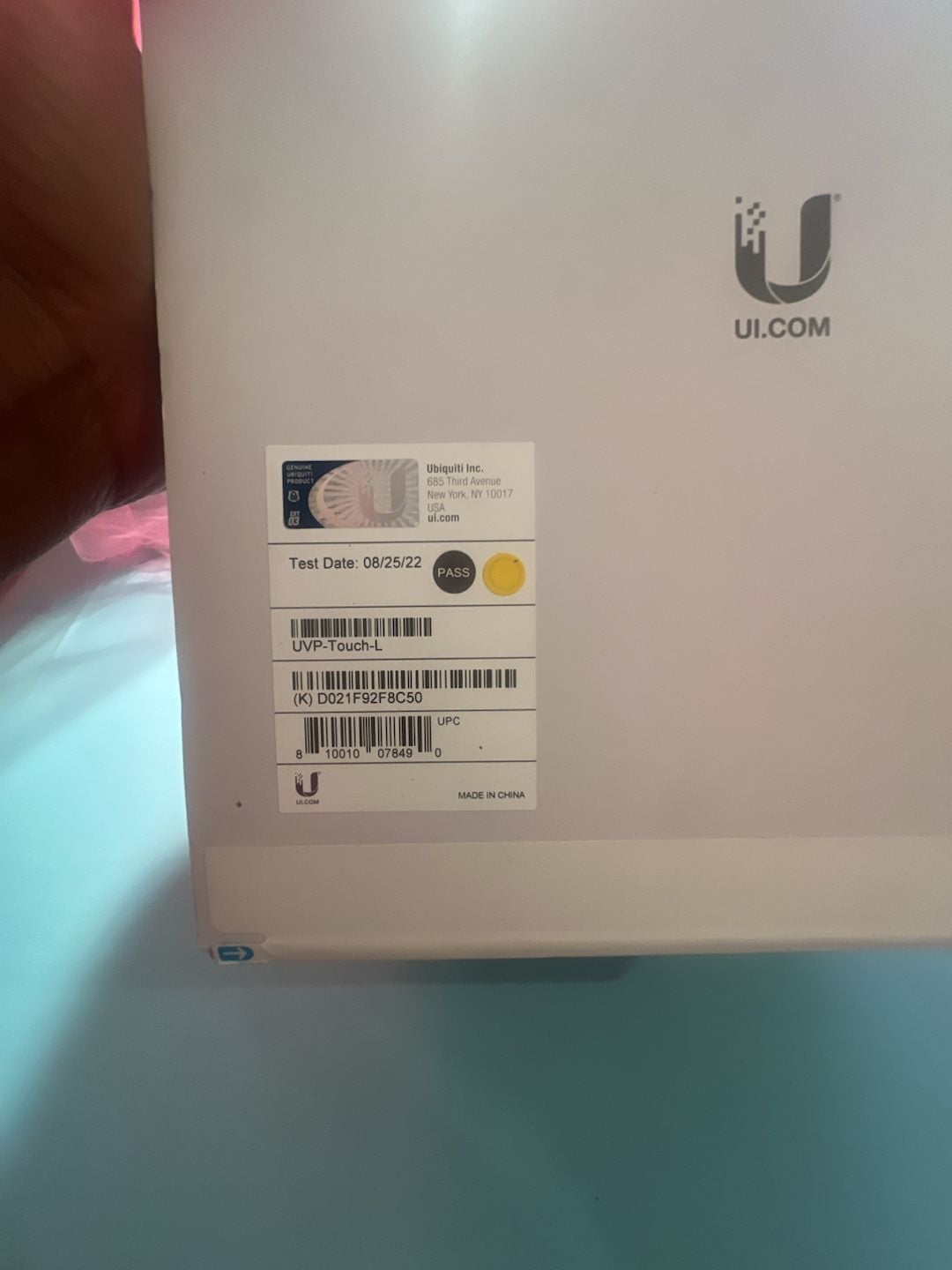 Ubiquiti UniFi Talk UVP-Touch-L VoIP Phone 3
