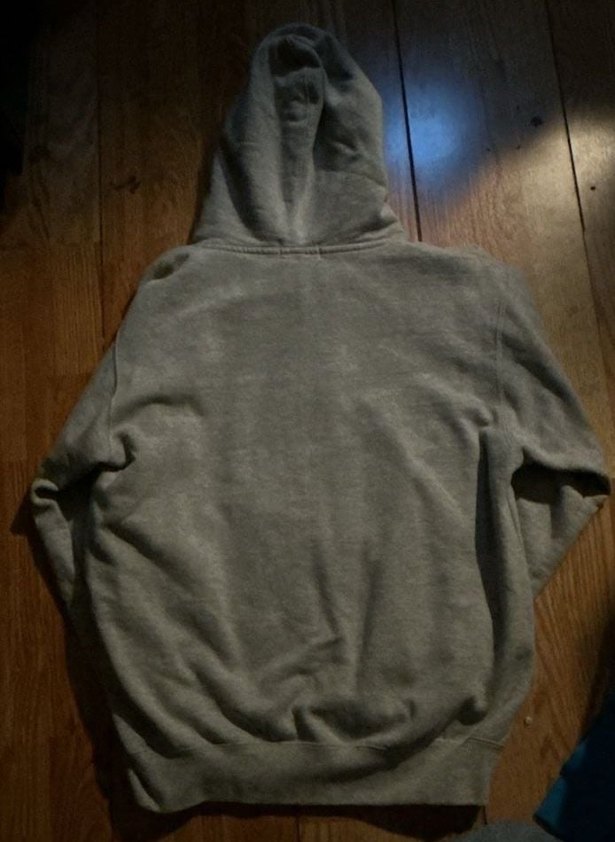 Ocean Beach Sportswear Santa Barbara California Gray Hoodie 5