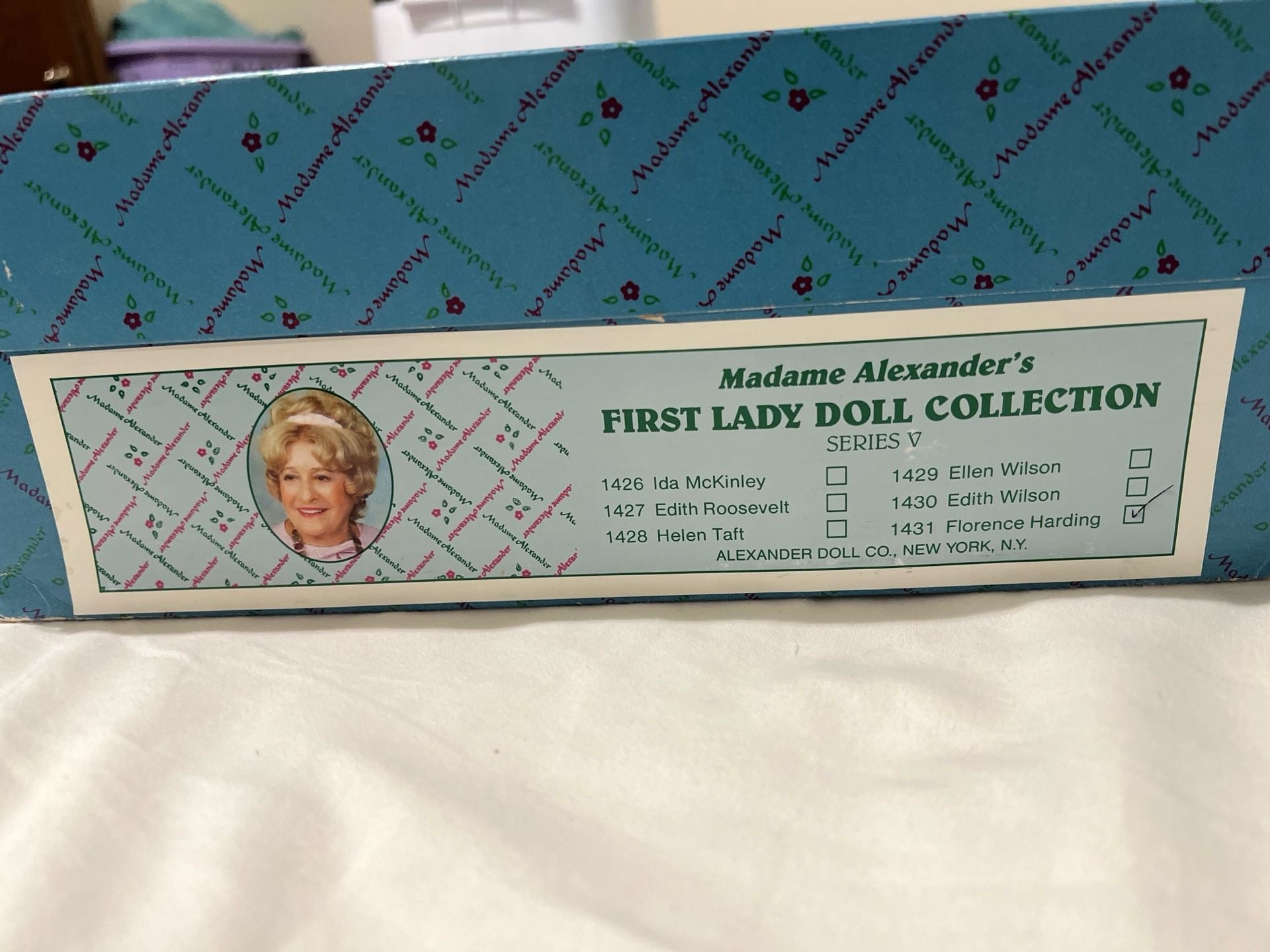 Madame Alexander First Lady Doll Collection Series V - Florence Harding #1431 2