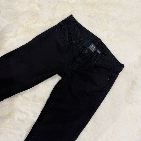 Armani Exchange A|X Black Denim Jeans