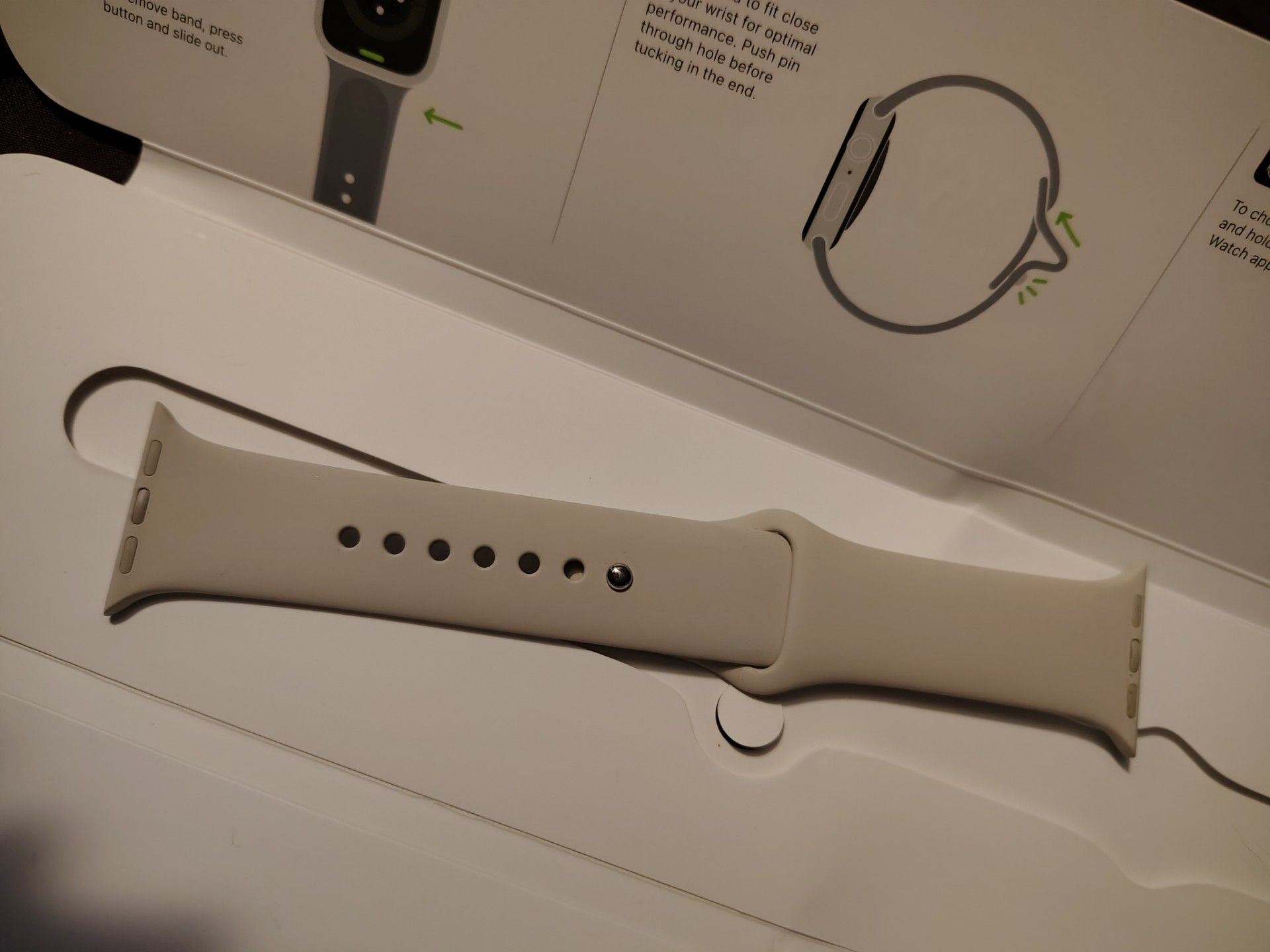 Apple Watch Starlight Sport Band M/L 3