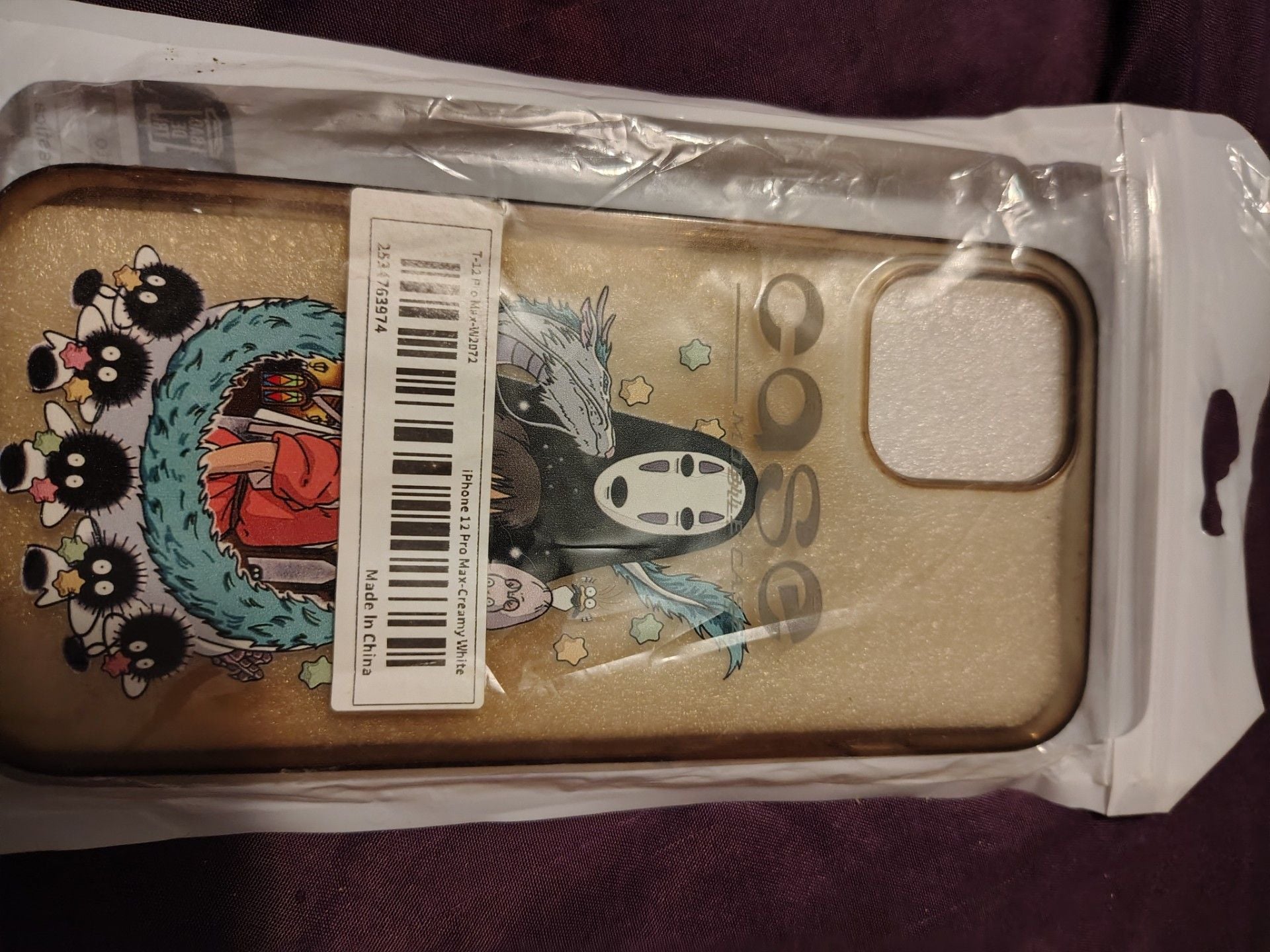 Spirited Away Theme Protective Mobile Phone Case for iPhone 12 Pro Max 1