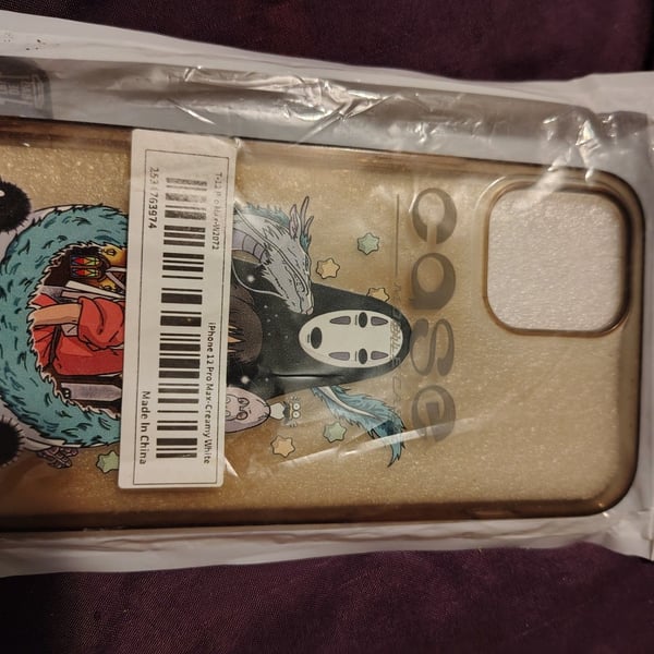 Spirited Away Theme Protective Mobile Phone Case for iPhone 12 Pro Max