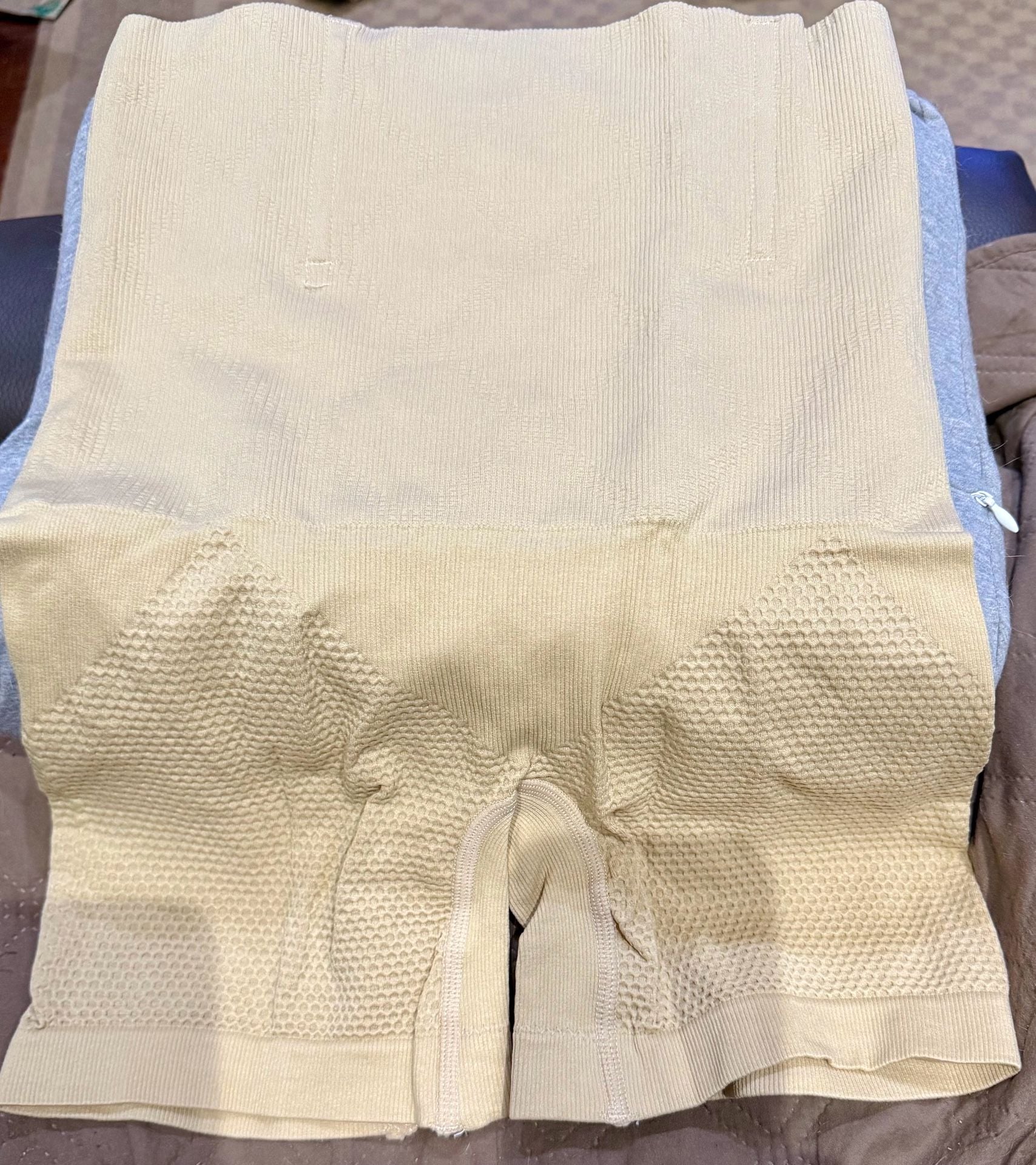Robert Matthew Brilliance High Waisted Women's Shapewear Boy Shorts Nude 2XL NIB 2