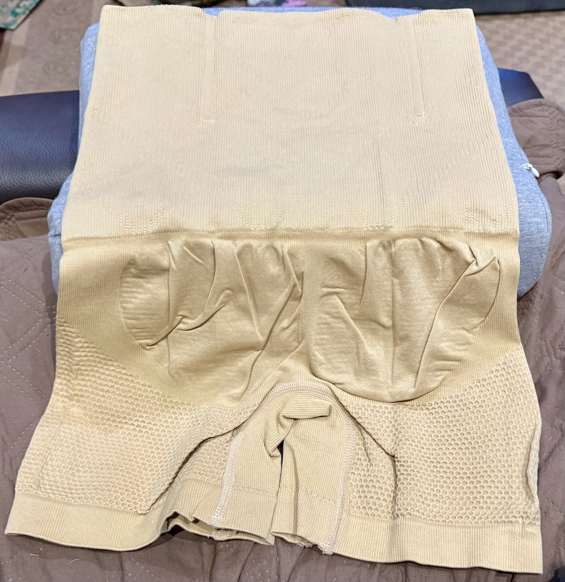 Robert Matthew Brilliance High Waisted Women's Shapewear Boy Shorts Nude 2XL NIB 4