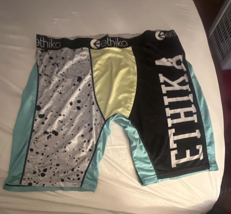 Ethika The Staple Mens Boxer Briefs, Multi-Color Panel Design 1