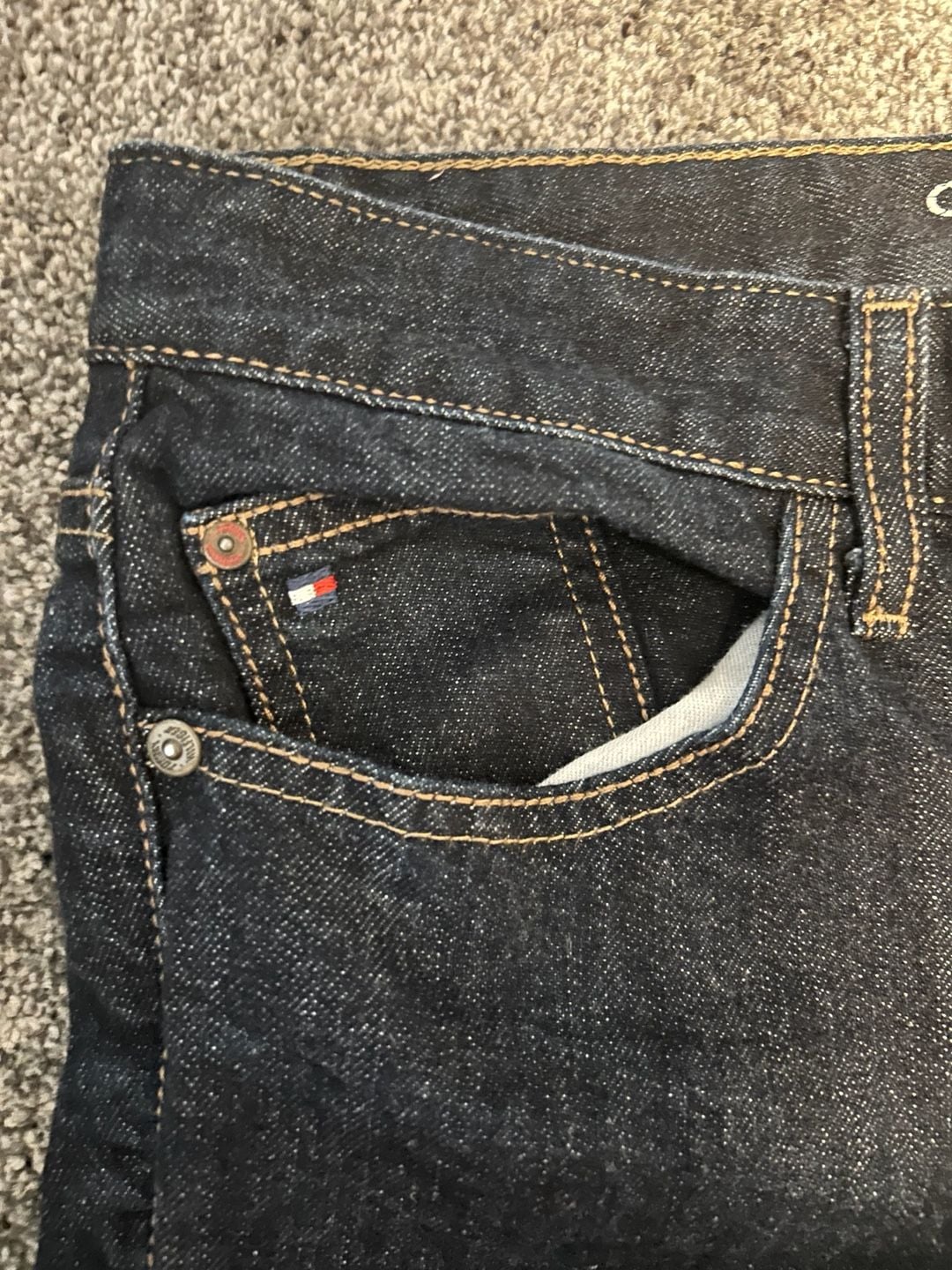 Tommy Hilfiger Classic Hope Bootcut Dark Wash Jeans Size 10R 3