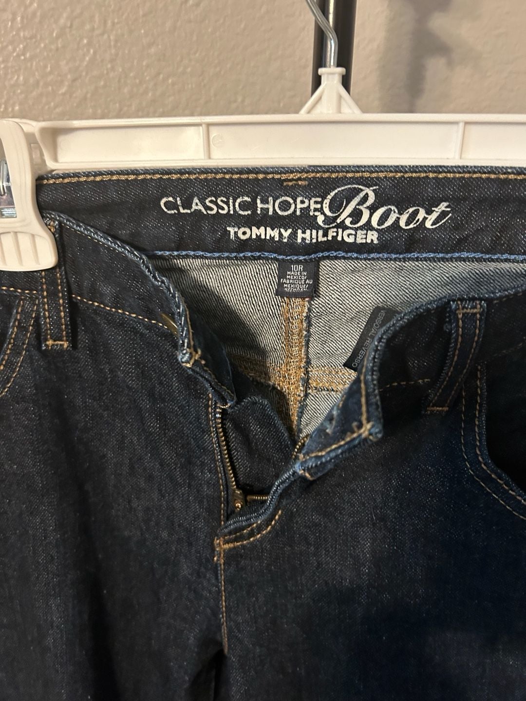 Tommy Hilfiger Classic Hope Bootcut Dark Wash Jeans Size 10R 5