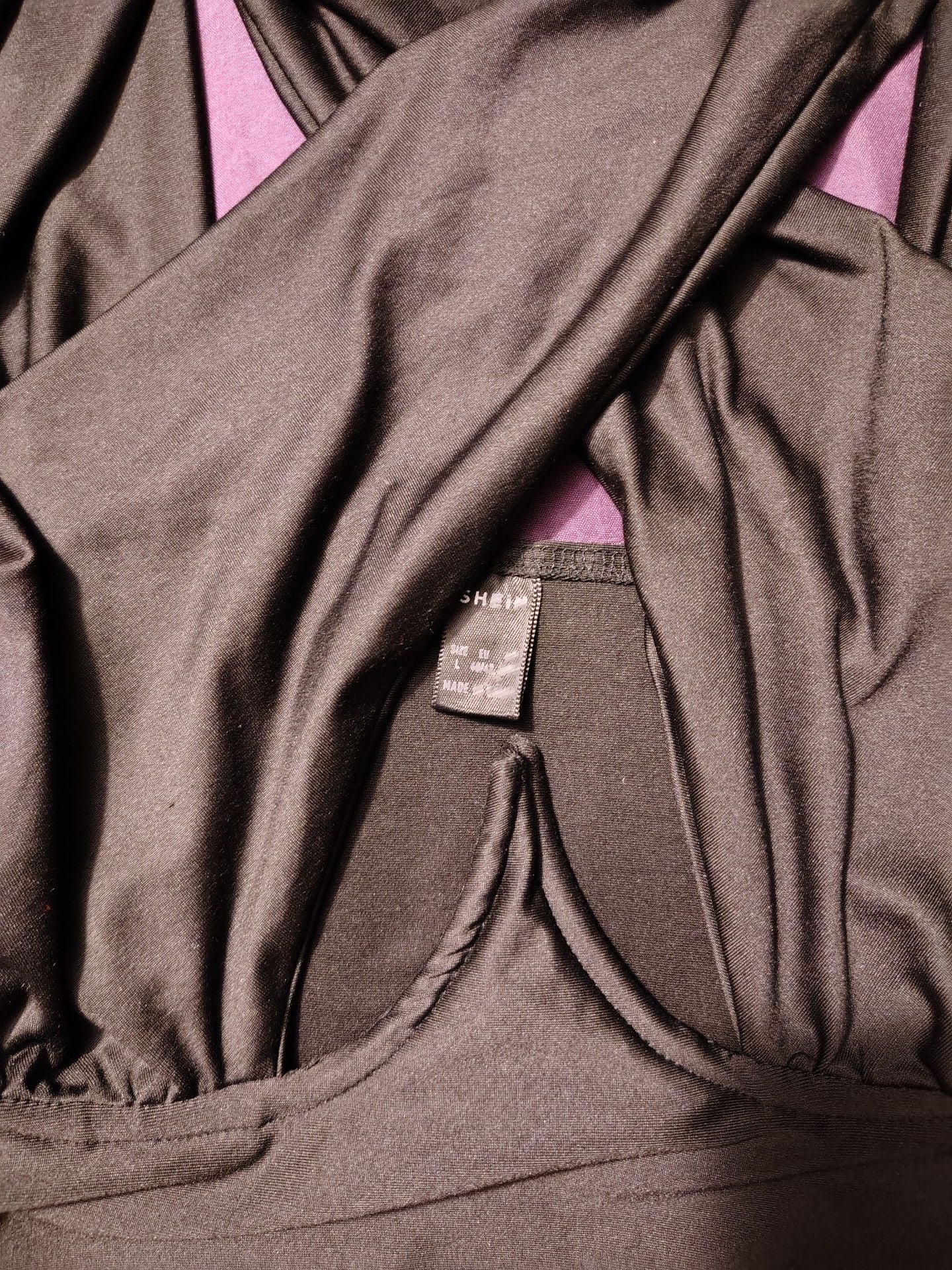 SXY Cross Wrap Crop Tank Top XS Sexy Coffee Brown 3