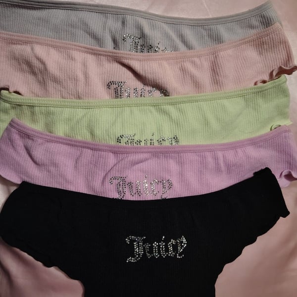 Juicy couture thong multipack