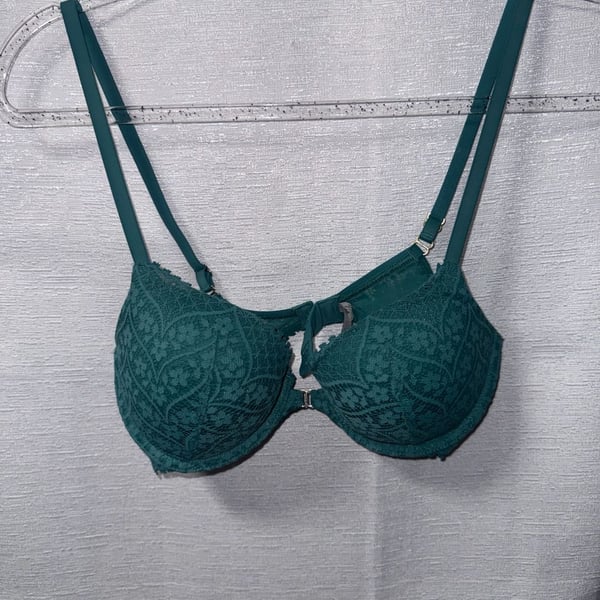 Aerie Lace Overlay Front Closure Bra