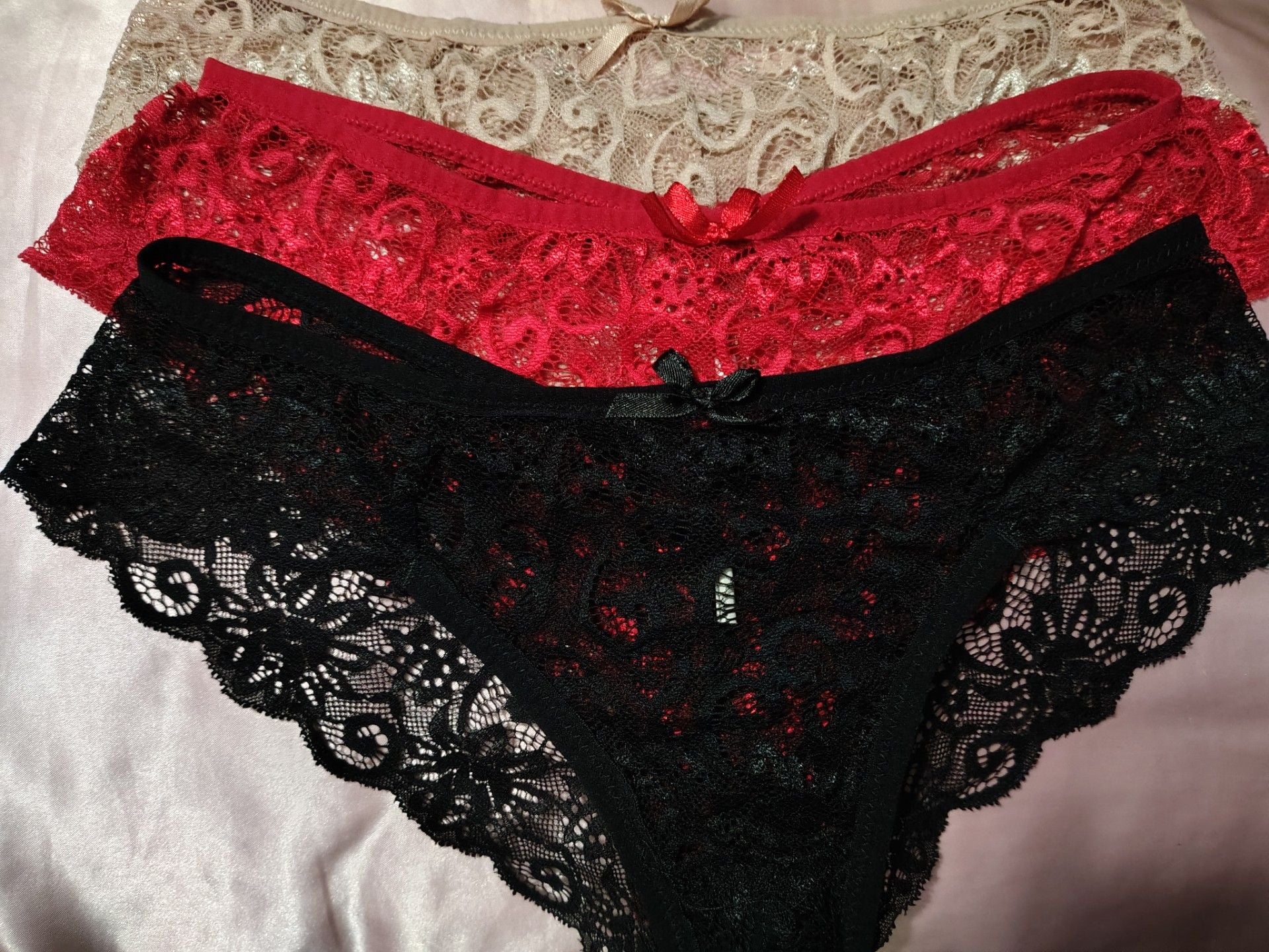 Lace Panty Ladies Underwear (Set of 3) - , 1