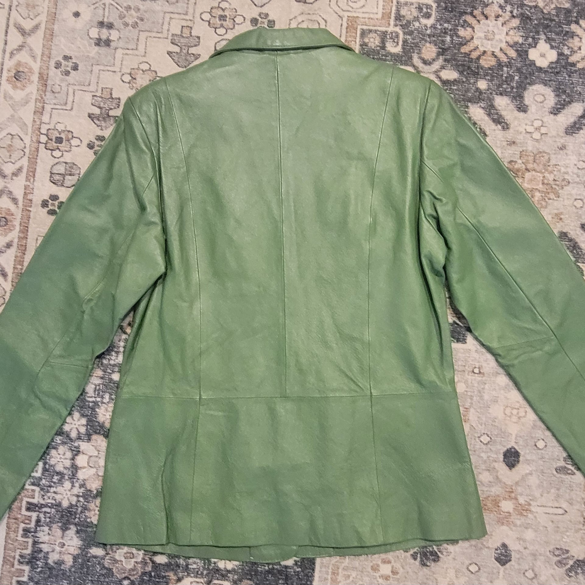 BRAND NEW Chadwicks Vintage Emerald Green Genuine 100% Leather 3