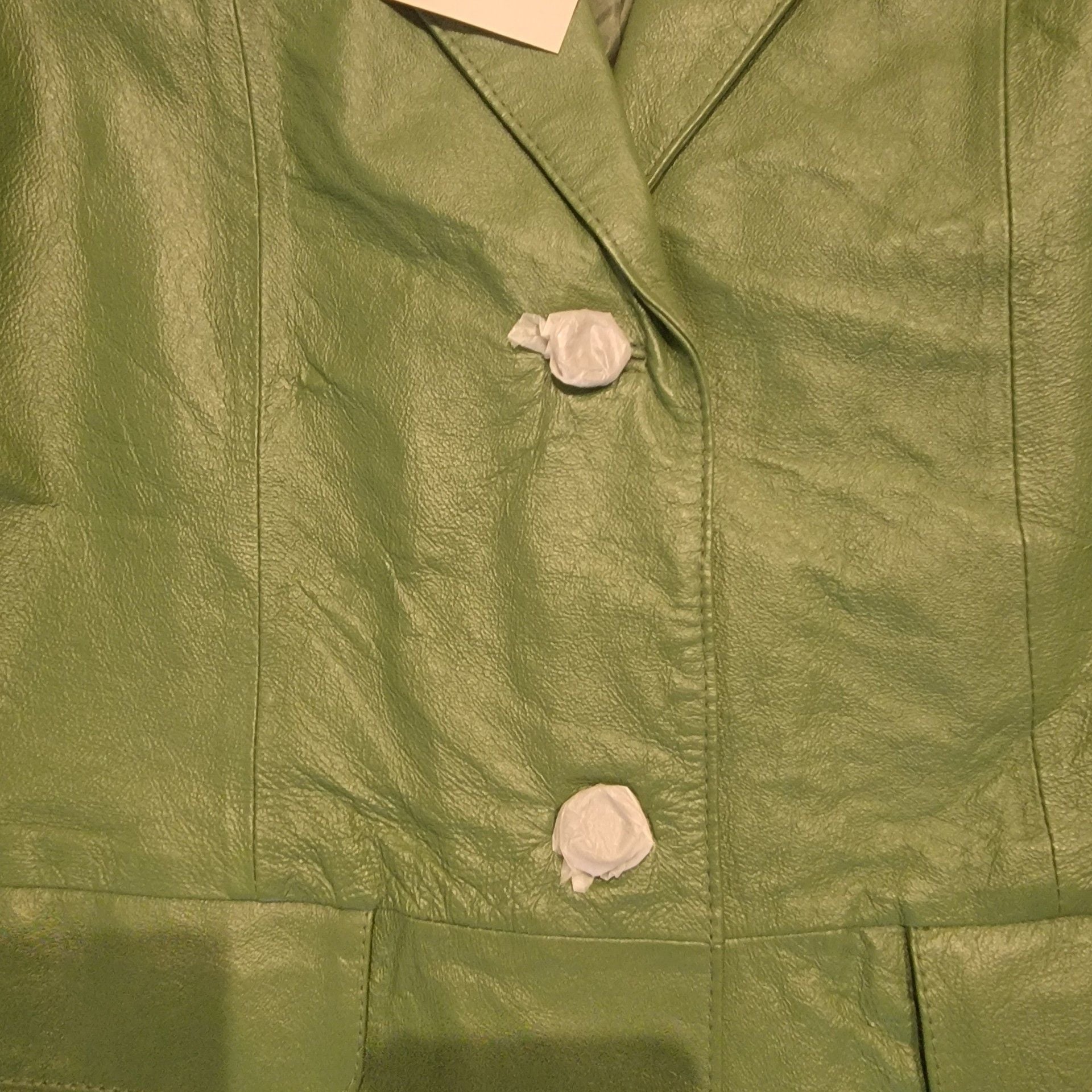 BRAND NEW Chadwicks Vintage Emerald Green Genuine 100% Leather 4