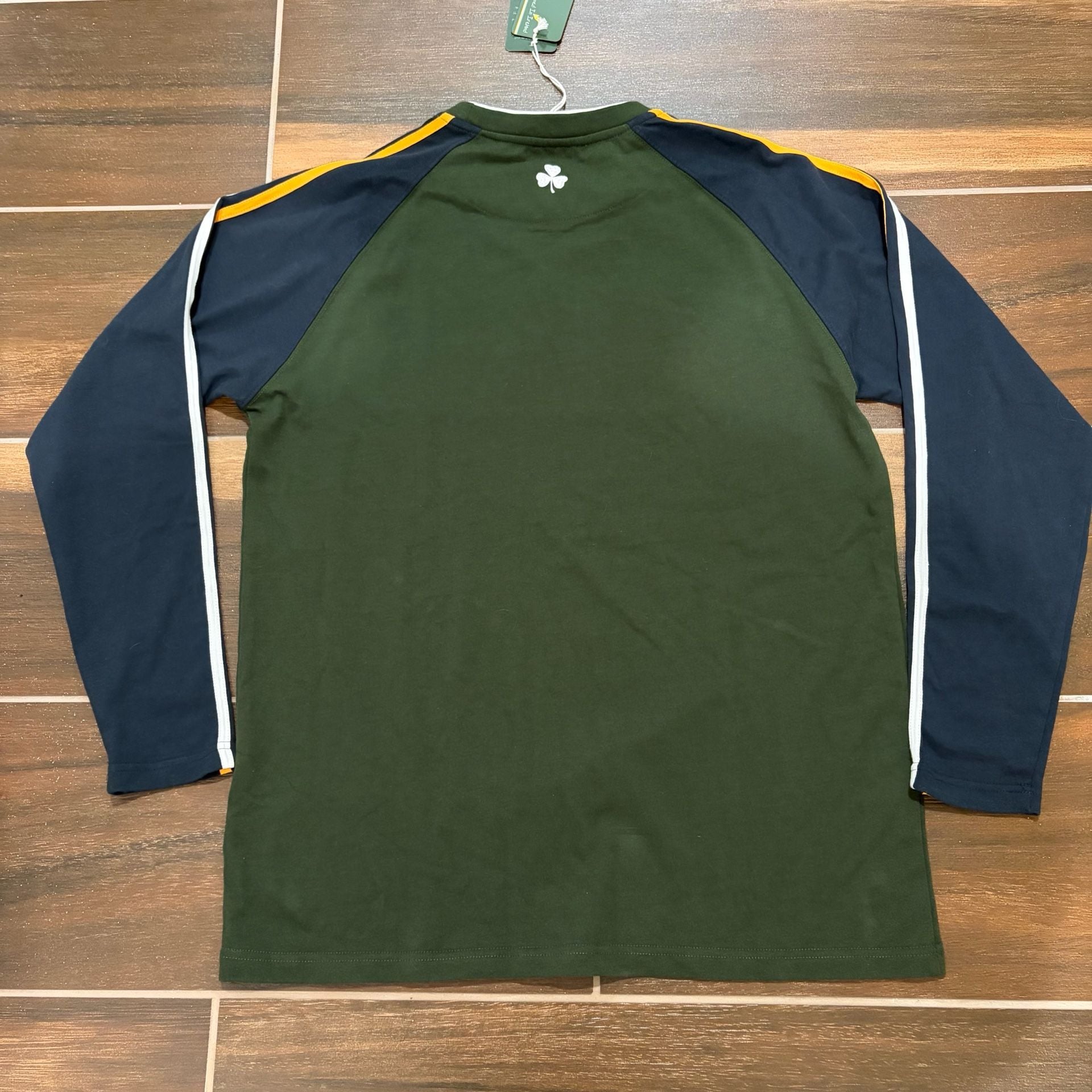 Retro Irish Men's Long Sleeve T437 Graphic Shirt 7