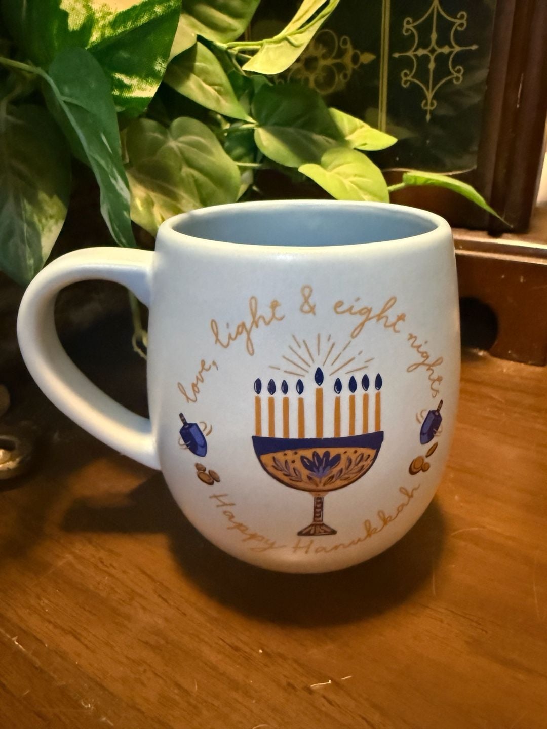 Disney Parks Mickey Mouse Happy Hanukkah Ceramic Coffee Mug 2