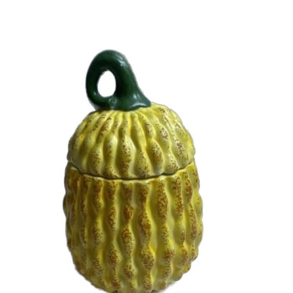 Yankee Candle Ceramic Gourd Lidded Candle Jar