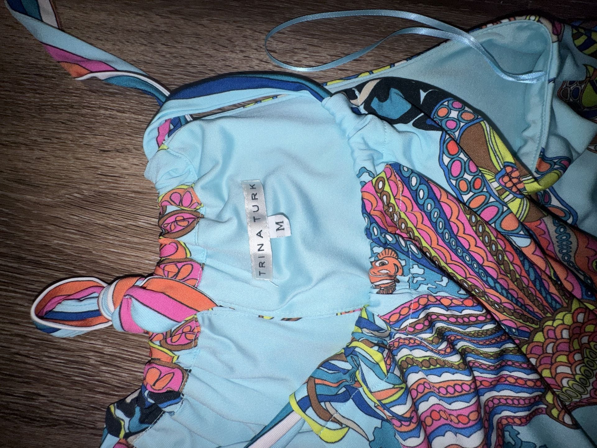 Trina Turk X Disney Finding Dory Giselle Print Romper 2