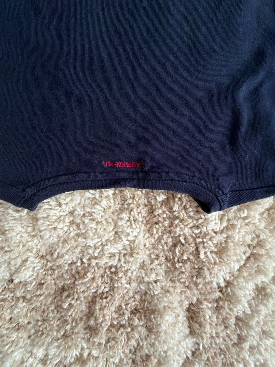 Lauren Ralph Lauren Petite Navy Blue Crewneck T-Shirt 4