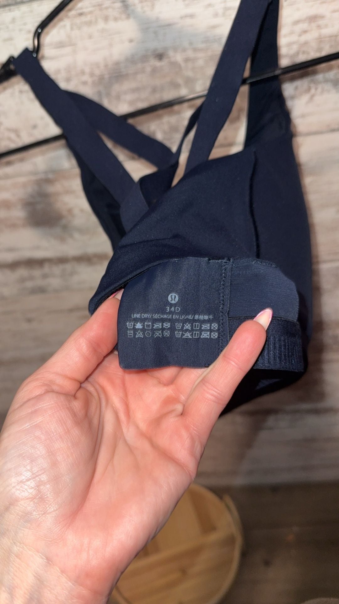 Lululemon Align High-Neck Cross-Back Bra Size 34D 2