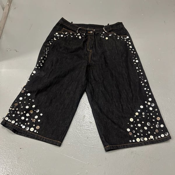 Precious Denim Women's Cropped Pants