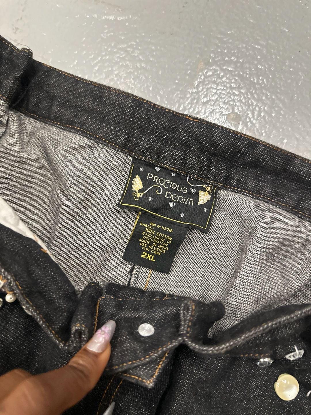 Precious Denim Women's Cropped Pants 2
