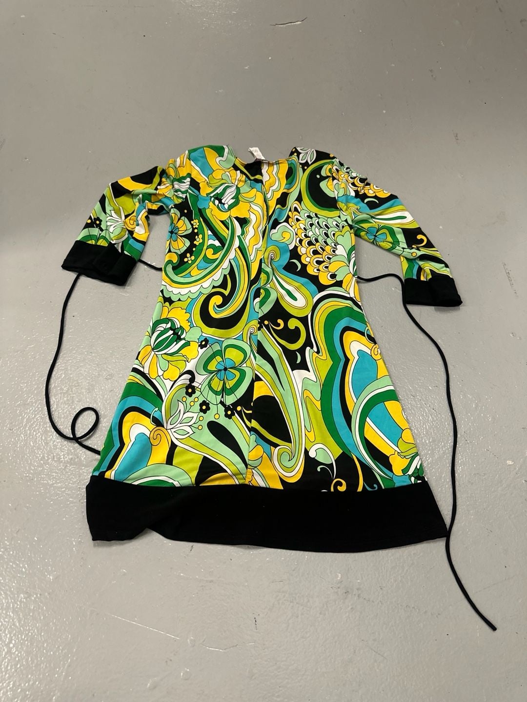 Akoya Women's 3/4 Sleeve V-Neck Empire Waist Tunic Top Style 624 4