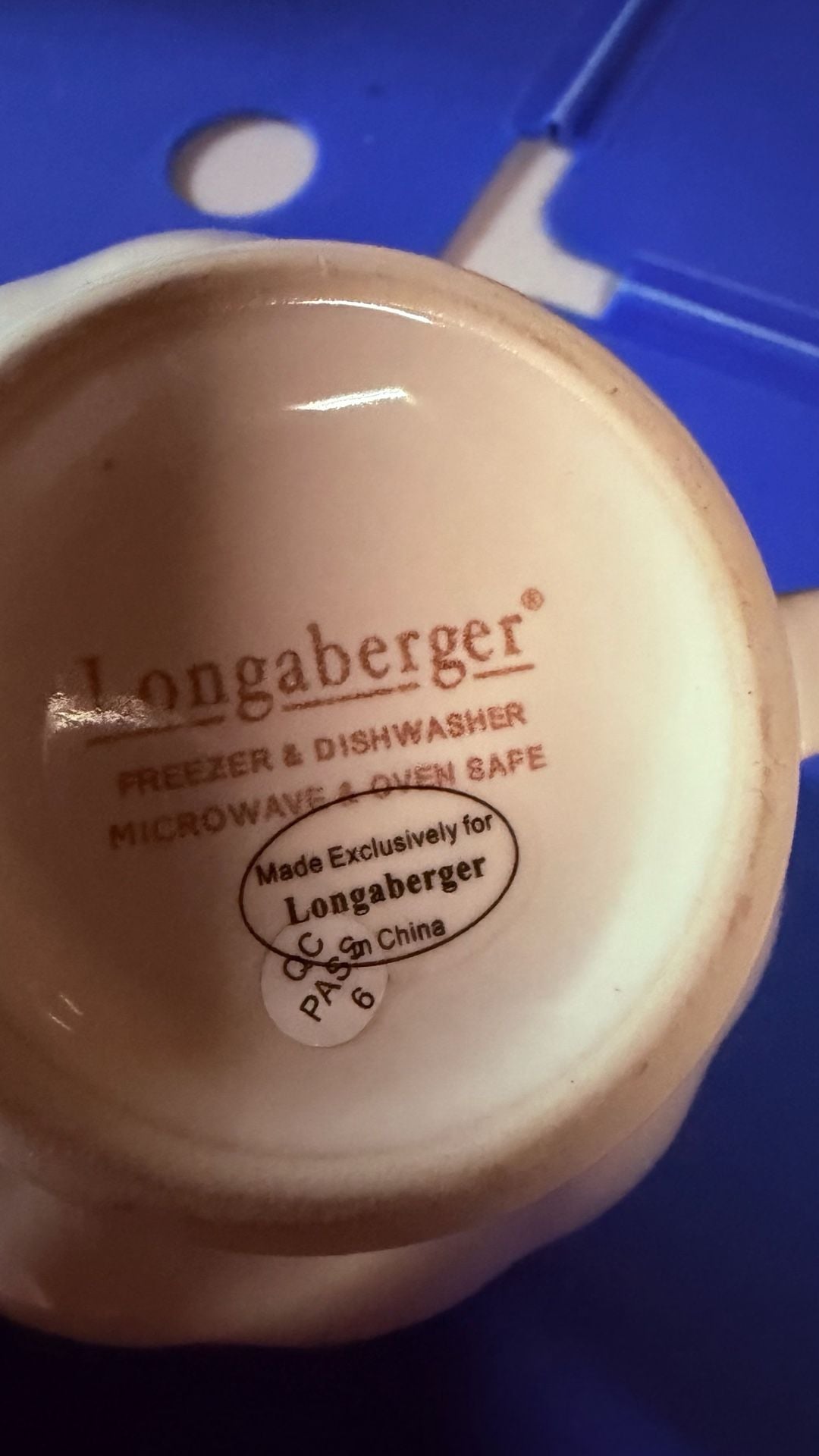 VINTAGE Longaberger Pottery Creamer & Sugar Bowl w/Lid Leaf Vine Ivory Set 3