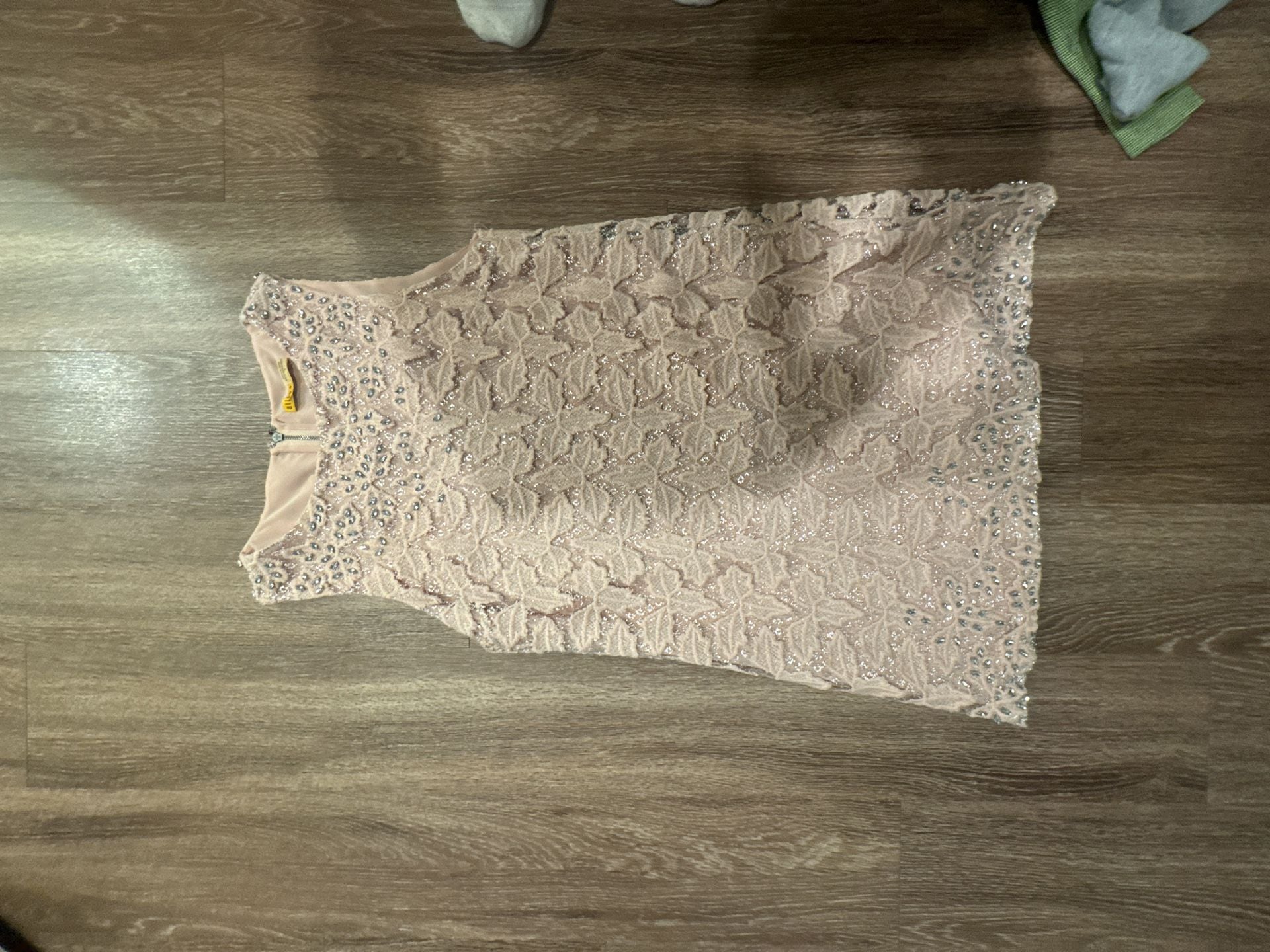 Alice + Olivia Bejeweled Lace Sleeveless Mini Dress 2