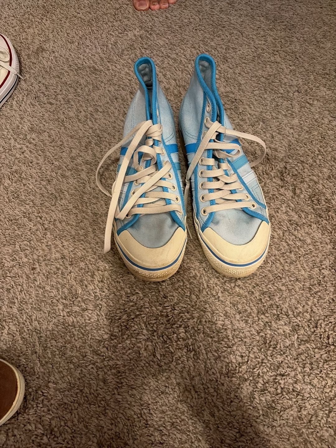 adidas Nizza Platform Mid Almost Blue/Pantone/Chalk White Sneakers 4
