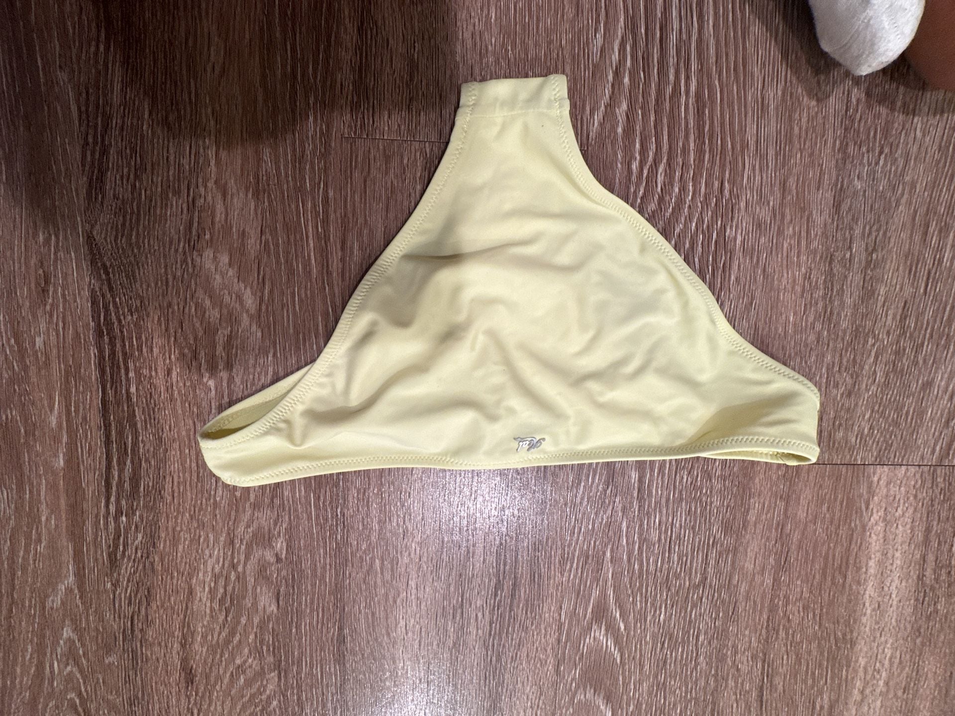 Heat Women's Yellow Bikini Bottoms Size Large 4