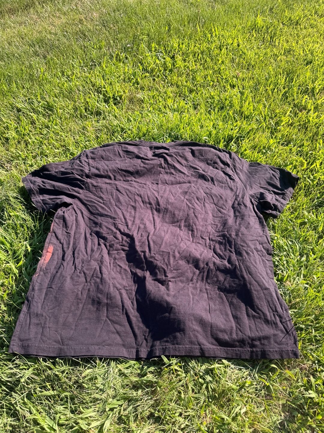 Wrangler Workwear Black Bleach-Dyed 'Happy Halloween' Graphic Pocket T-Shirt 5