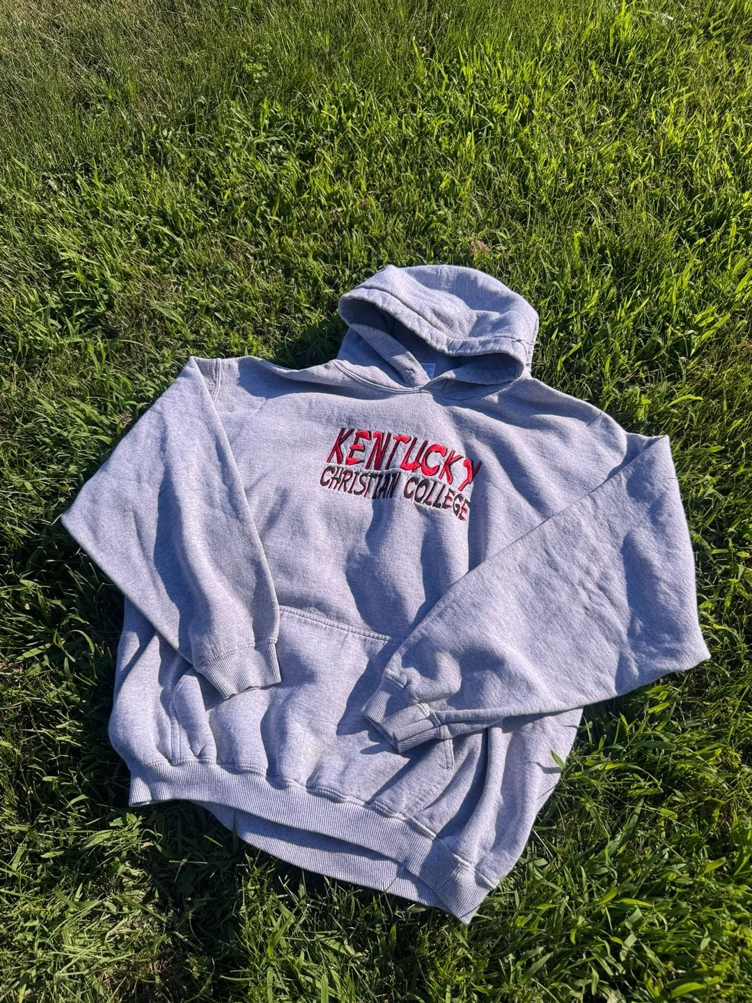 Gildan Ultra Cotton Kentucky Christian College Embroidered Hoodie 1