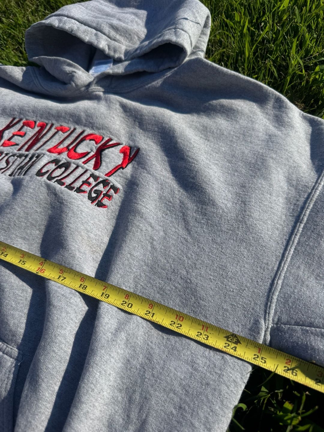 Gildan Ultra Cotton Kentucky Christian College Embroidered Hoodie 3