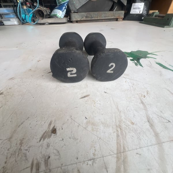 Neoprene Dumbbells 2 lb Pair