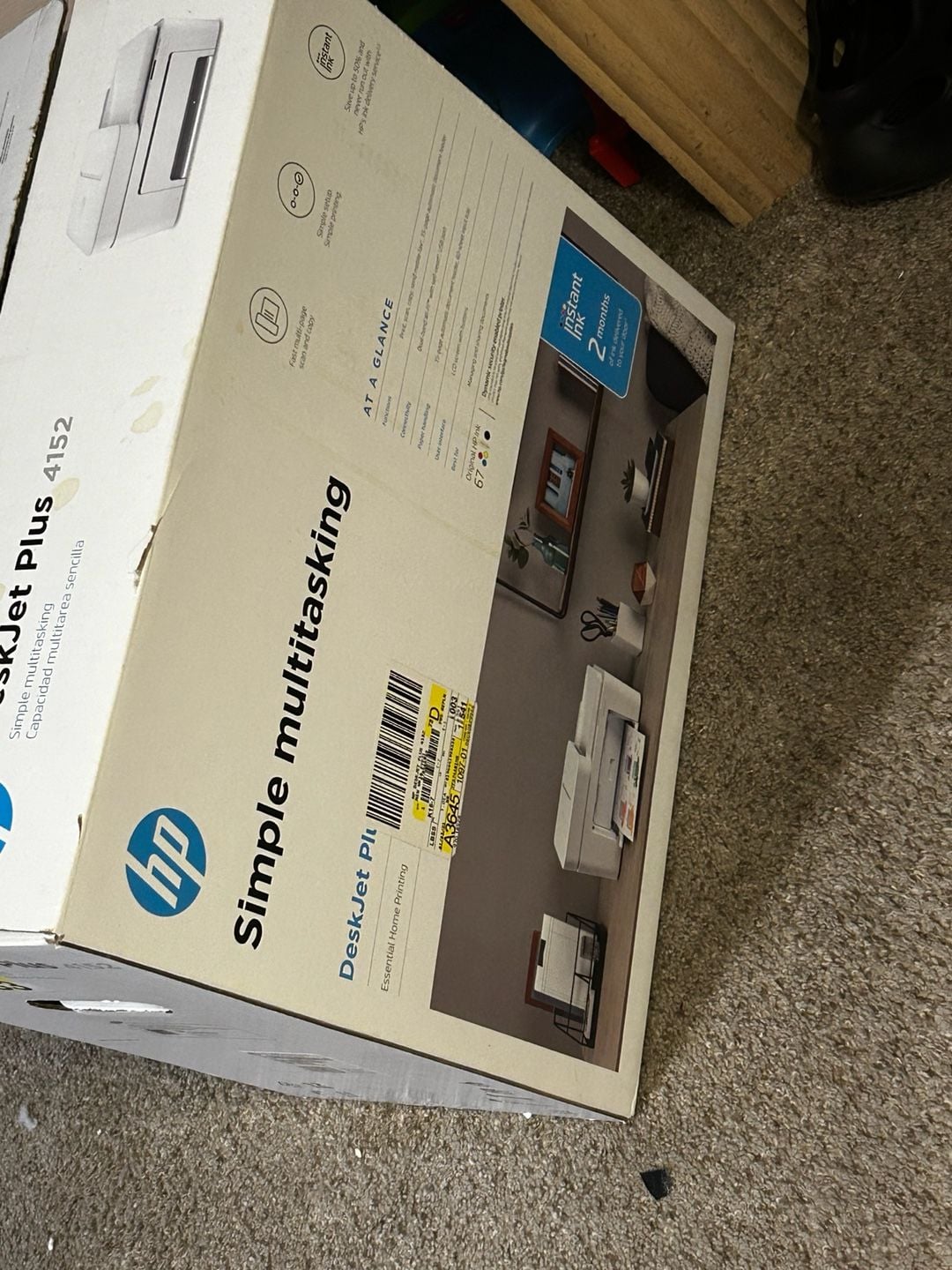 HP DeskJet Plus 4152 Wireless All-in-One Printer 1