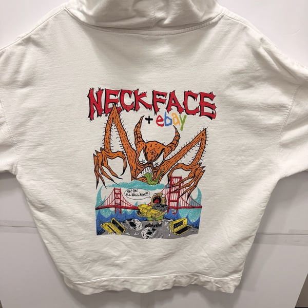 Neckface x eBay SneakerCon 2022 Exclusive Graphic Pullover Hoodie 3XL