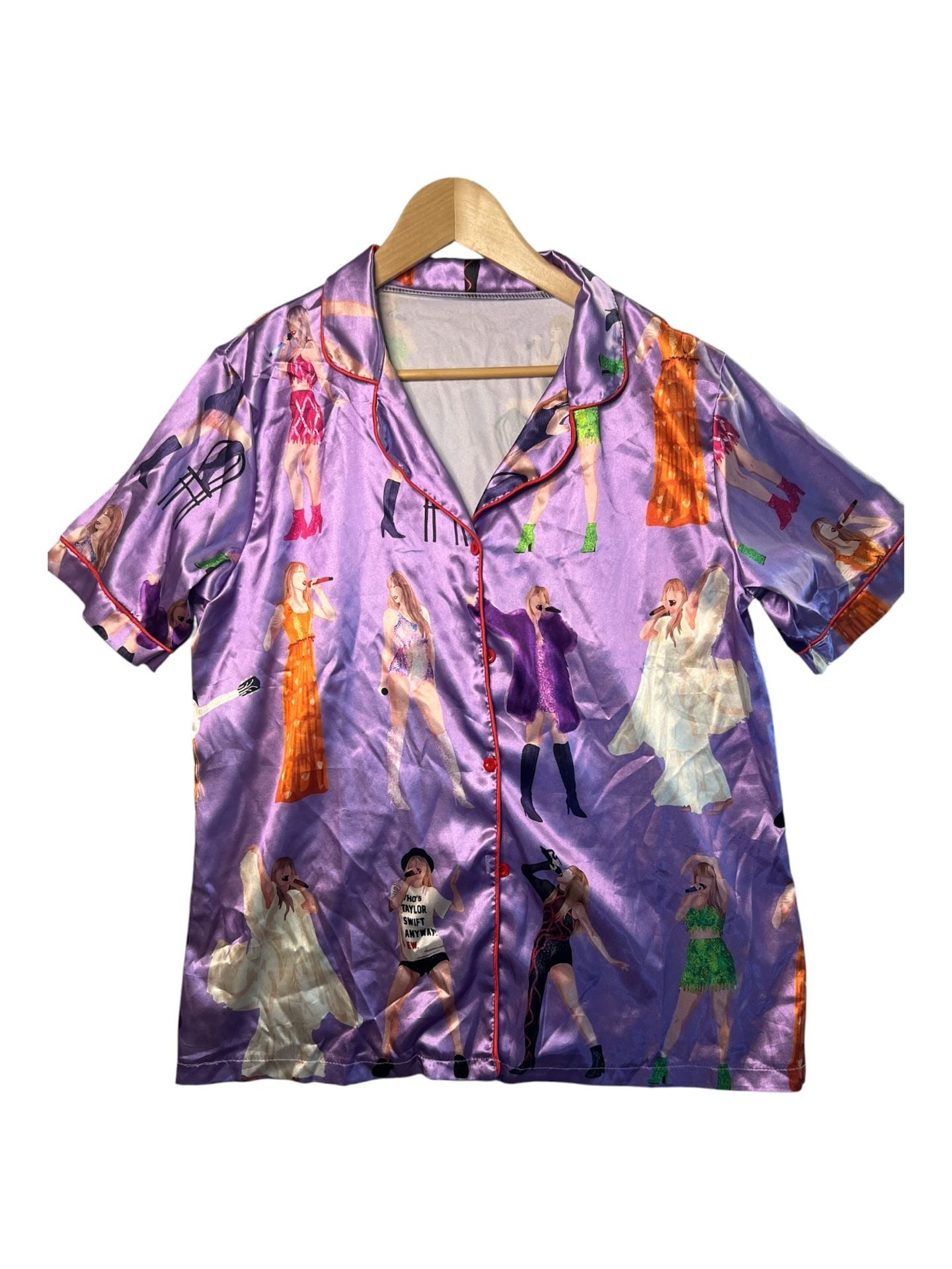SHESHOW Taylor Swift Eras Tour Satin Pajama Set 1