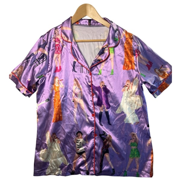 SHESHOW Taylor Swift Eras Tour Satin Pajama Set