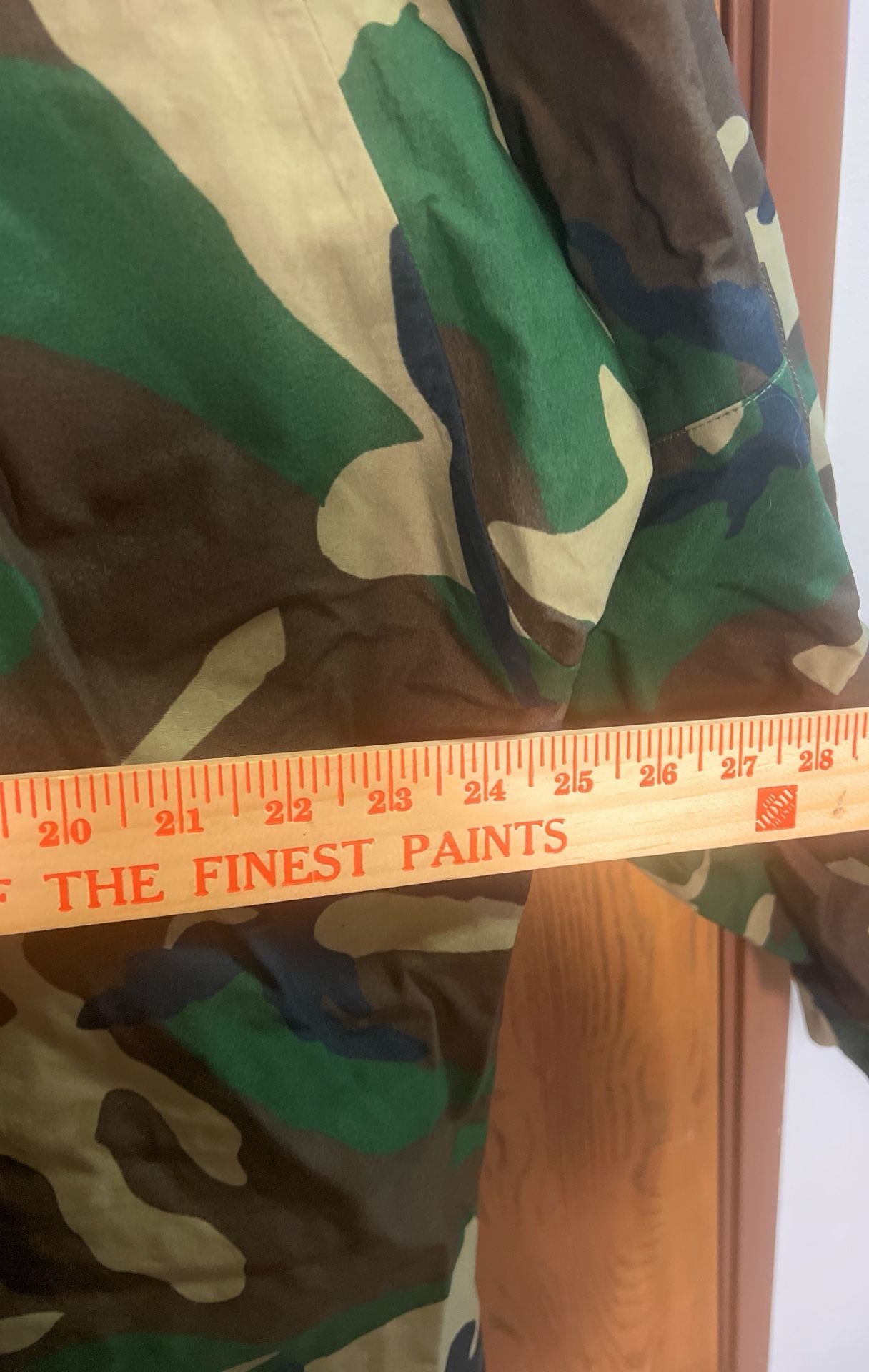 US Military ECWCS Gen 1 Gore-Tex Cold Weather Woodland Camo Parka Large Long 7