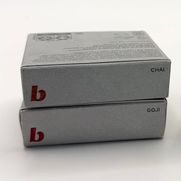 2 pack! NIB***Beautycounter Cheeky Clean Cream Blush in Chai and Goji